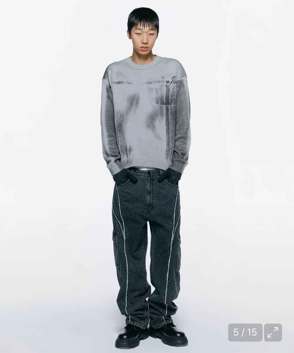 [S] 인사일런스 로우컷 카고 팬츠 상품이미지1