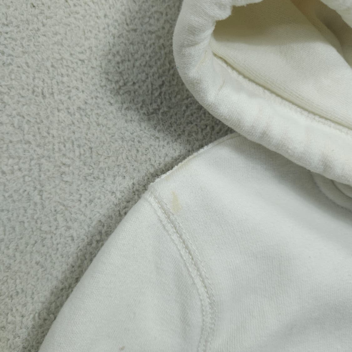 홀리스터 화이트 후드 집업 XS 딱붙핏 상품이미지6