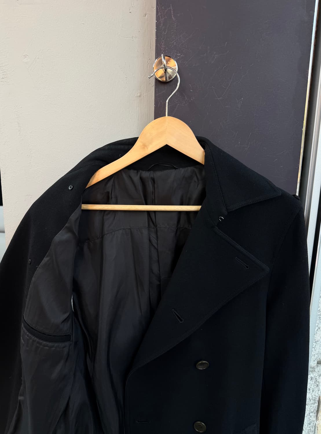 38/ 띠어리 울 벨티드 트렌치코트 자켓 상품이미지5