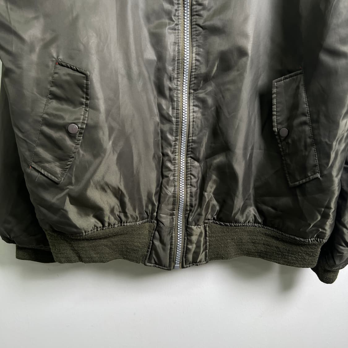 Gear Trek 카키 ma-1 항공 점퍼 2XL 상품이미지5