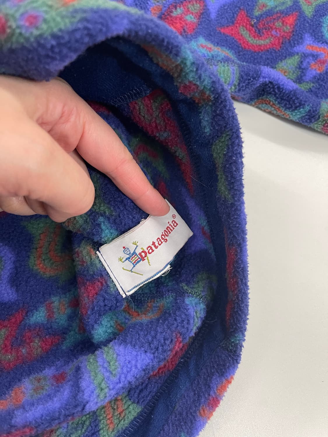 파타고니아 90‘s 플리스 S (kids 14) 상품이미지7