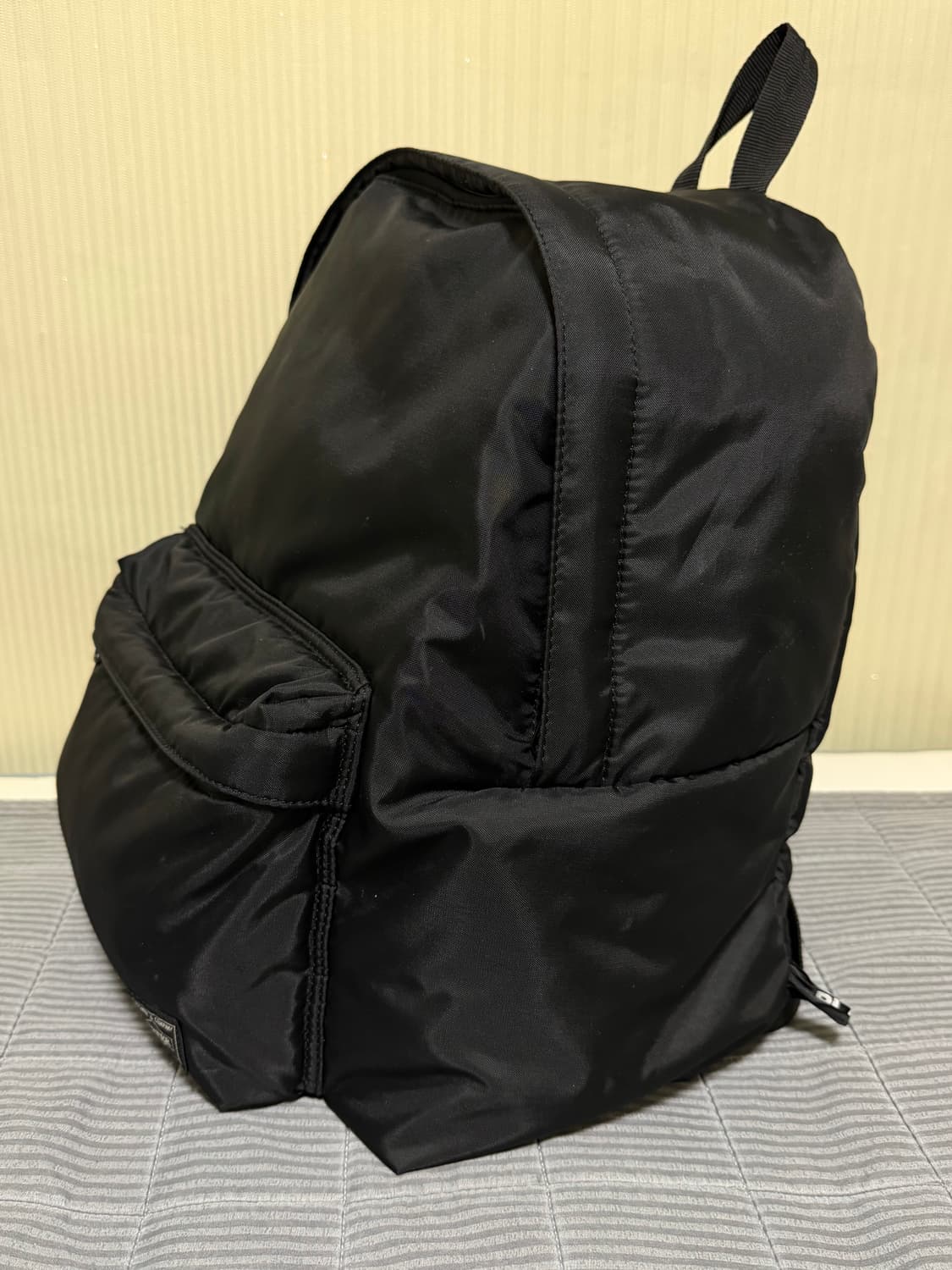 포터 x 꼼데가르송 백팩 스몰 블랙 상품이미지6