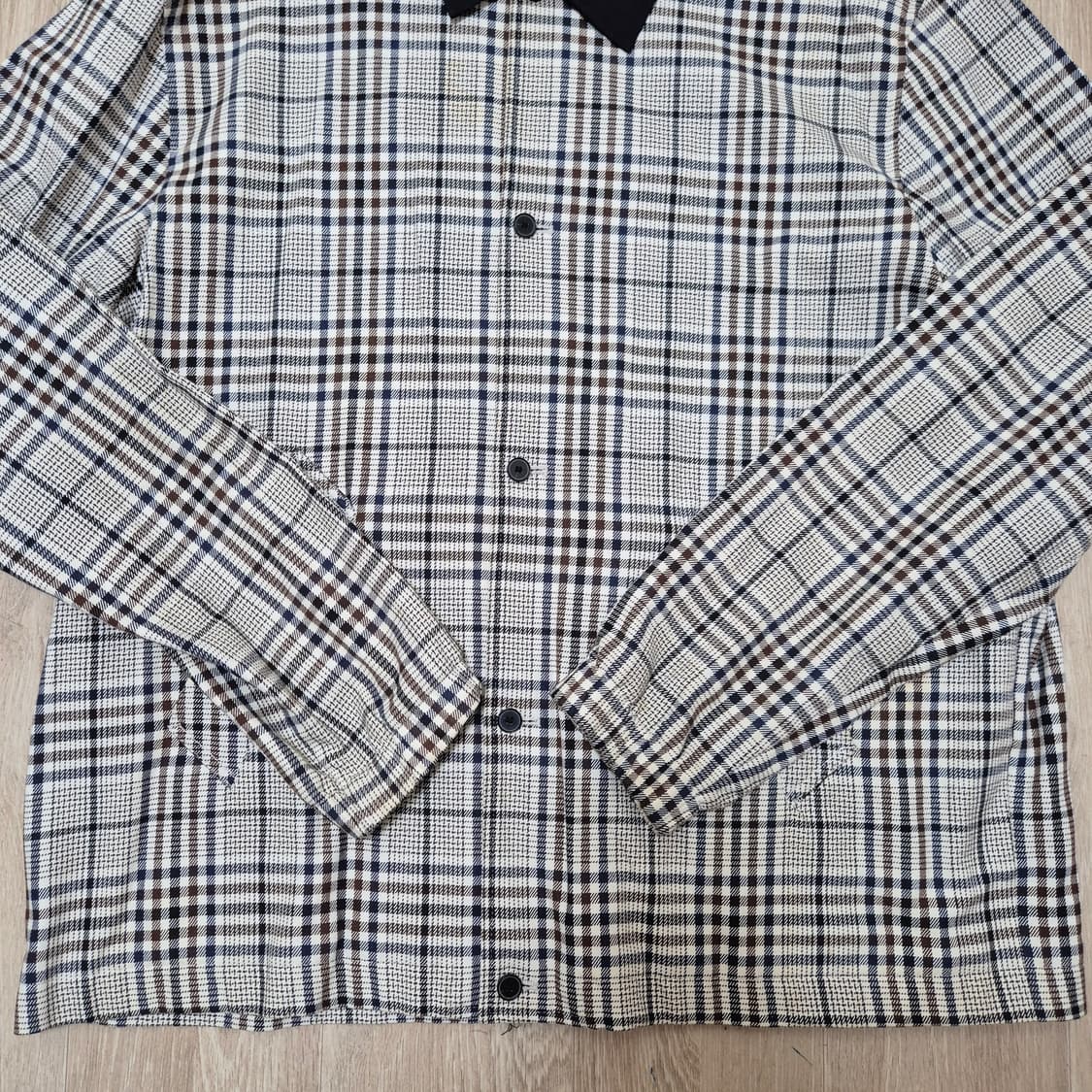 H&M 에이치앤엠 남성 체크자켓 상품이미지3
