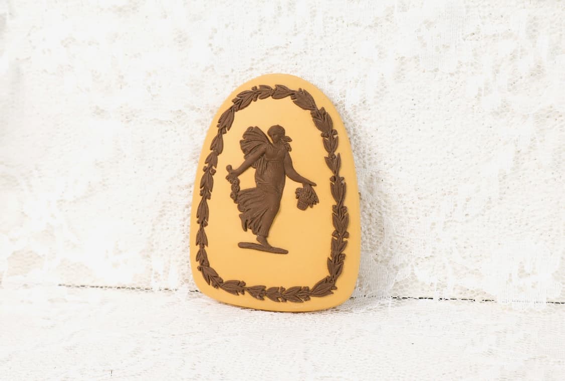 [영국앤틱] 웨지우드 제스퍼웨어 댄싱아워 카메오 장식_레어컬러 상품이미지3