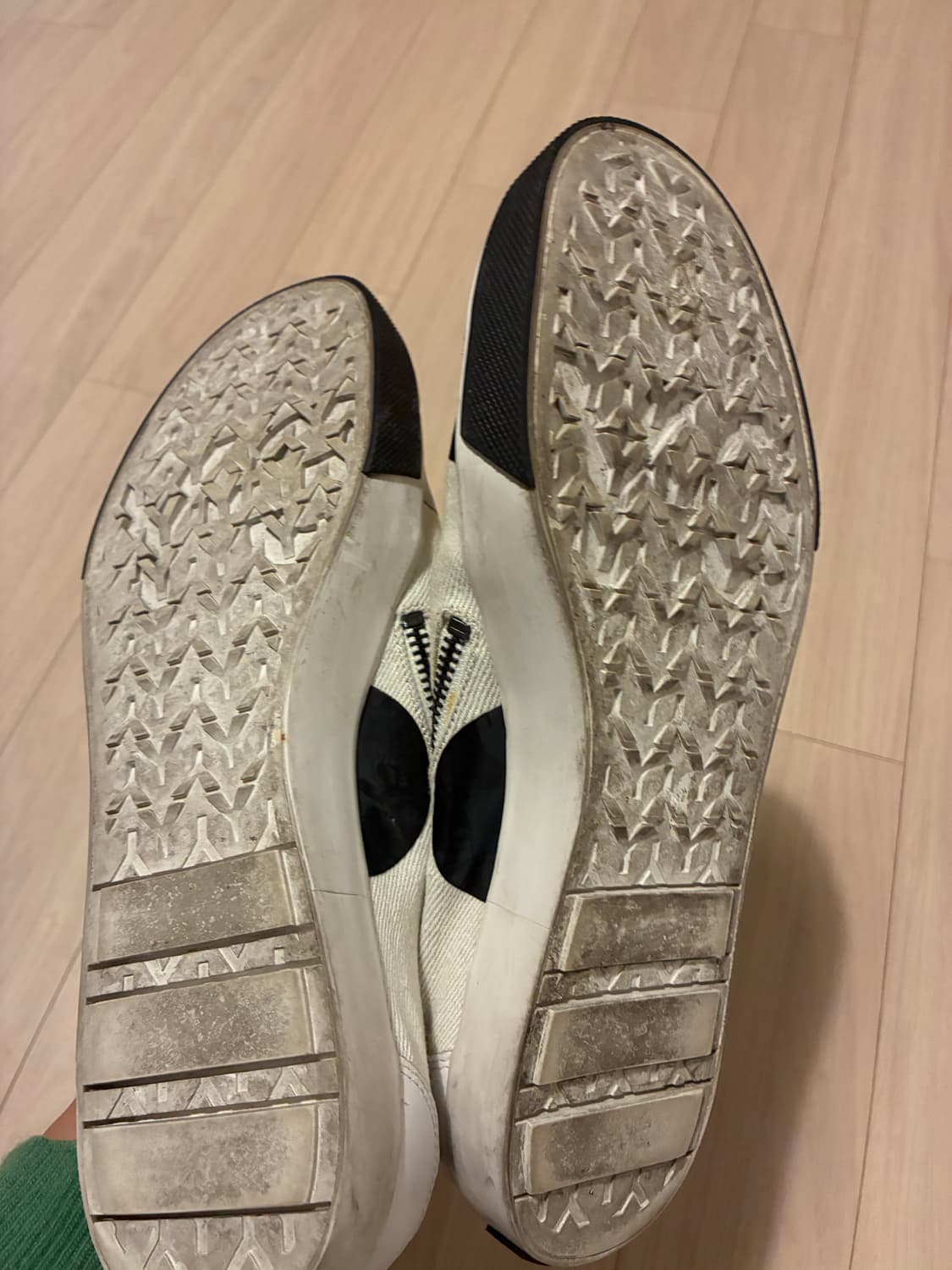 [정품] Y-3 요지야마모토 지퍼 캔버스 스니커즈 (255-260) 상품이미지6