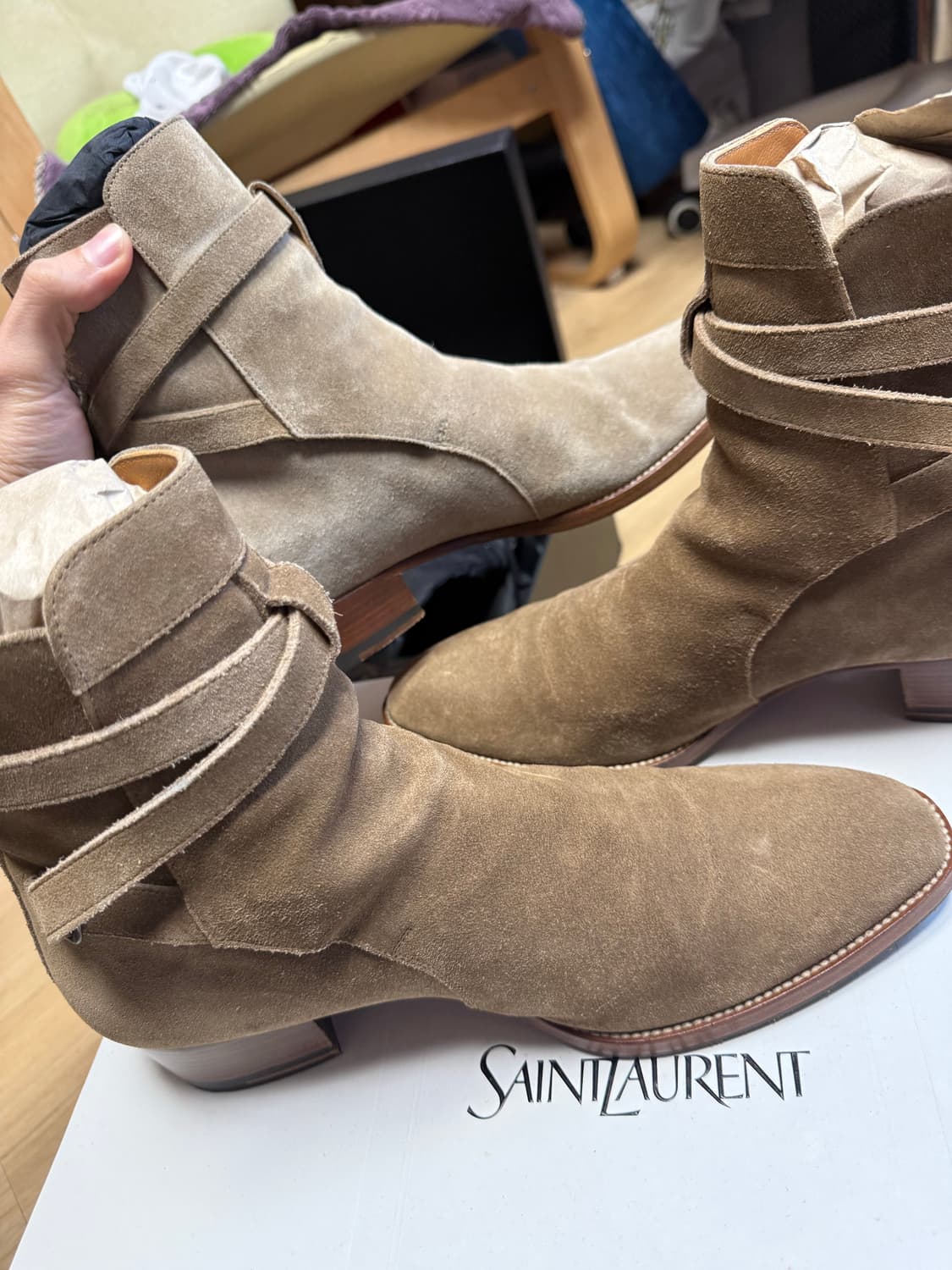 생로랑 첼시부츠 조드퍼 42 상품이미지2