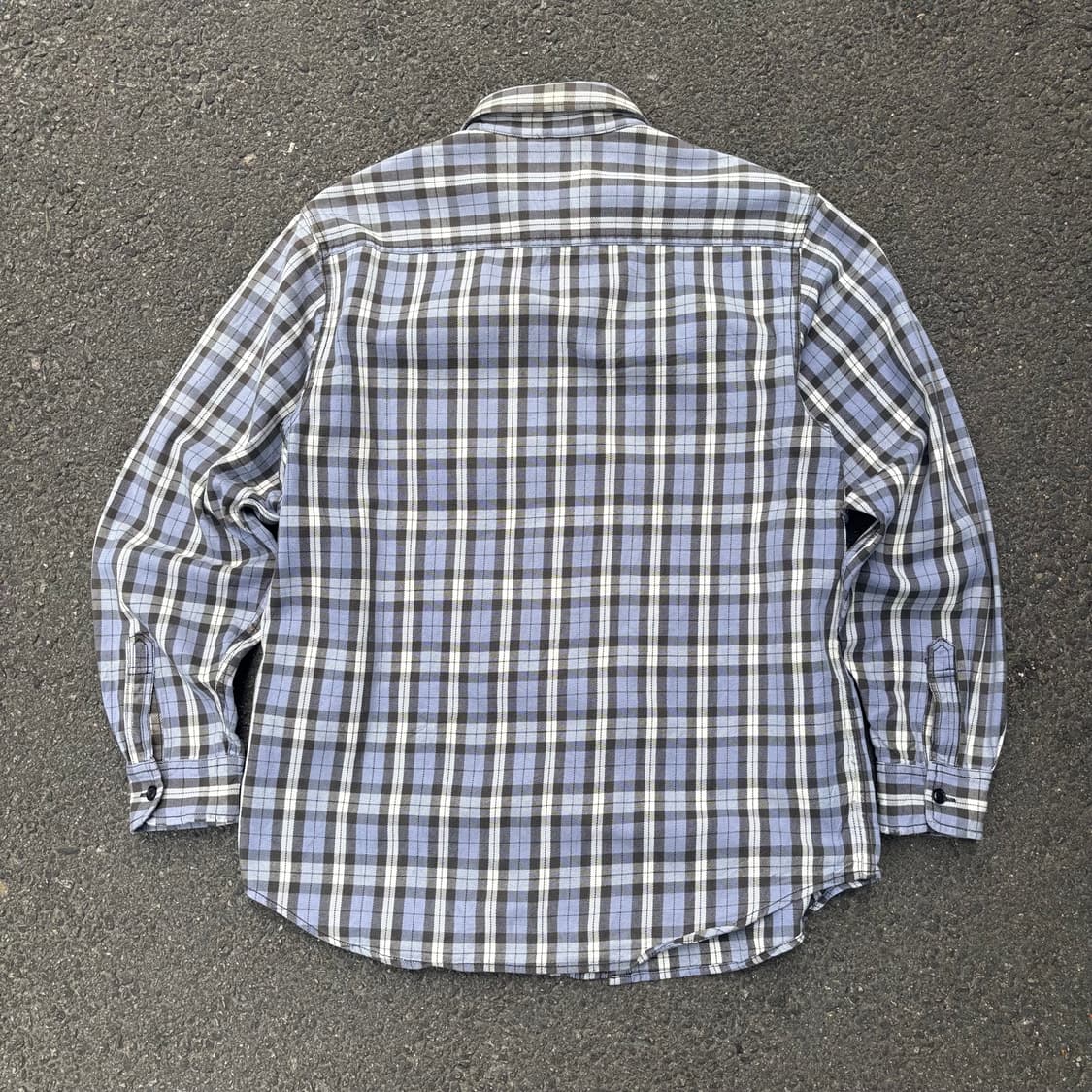 00년대 리바이스 헤비코튼 체크 셔츠 상품이미지2