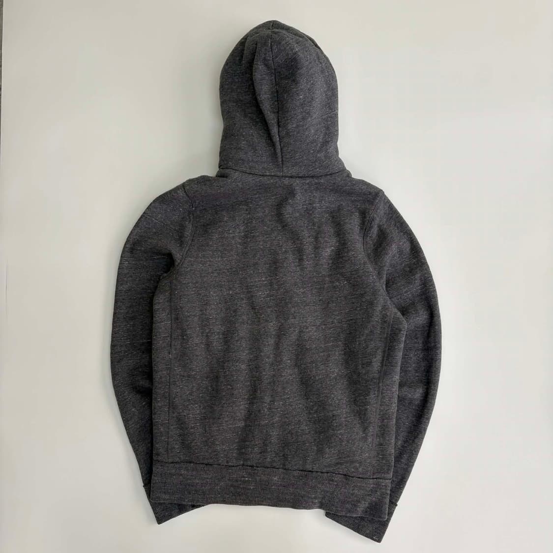 아베크롬비 y2k 양털 울프죠 그레이 스웻 후드집업 희귀져지(M) 상품이미지3