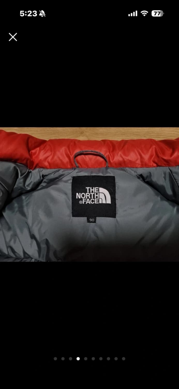 노스페이스 레드패딩 상품이미지5