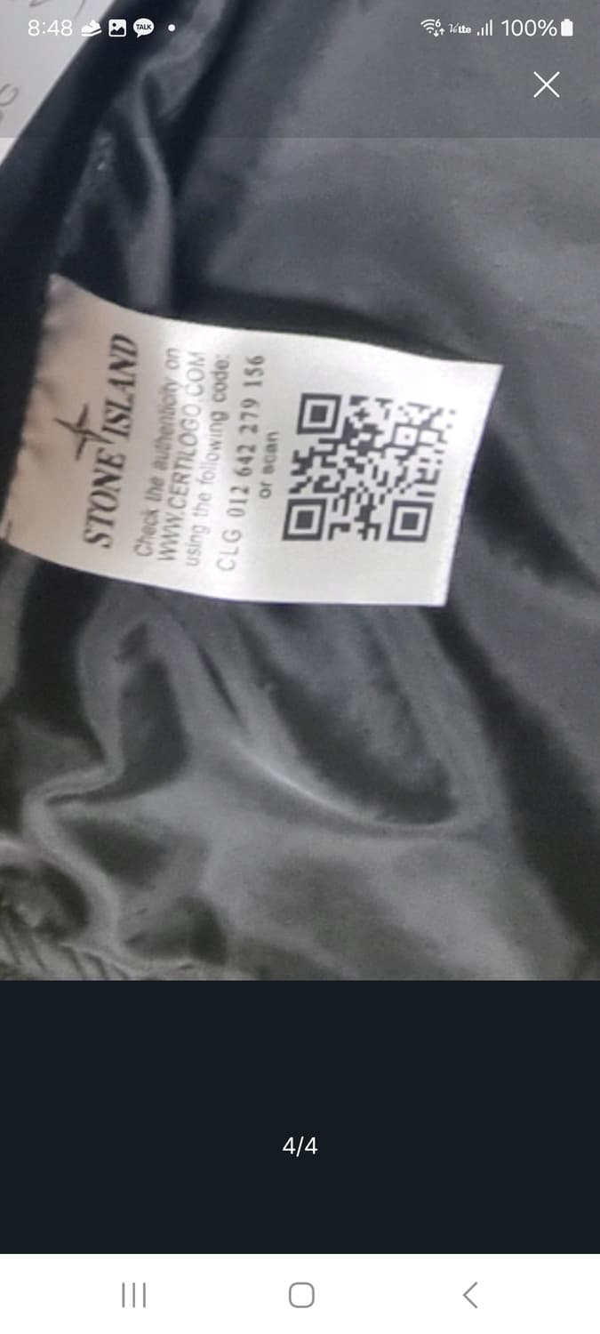 스톤아일랜드 MA-1봄버자켓.   L 상품이미지5