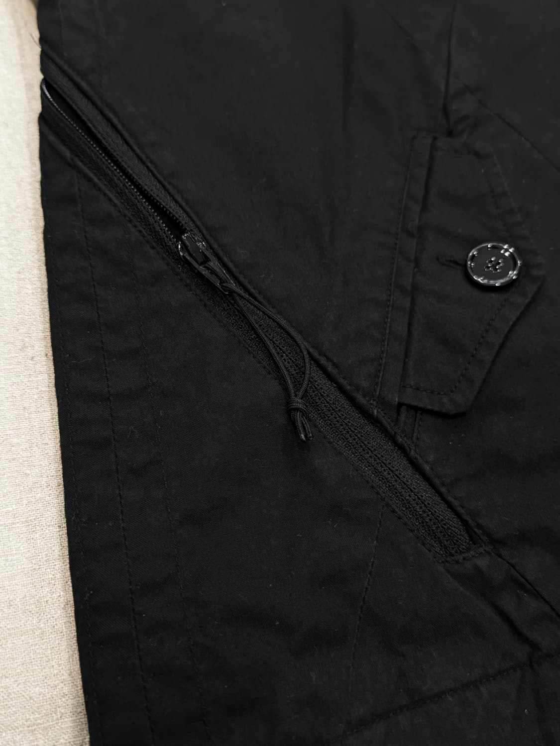 솔로이스트 16ss 밀리터리 지퍼 워크 셔츠 상품이미지8