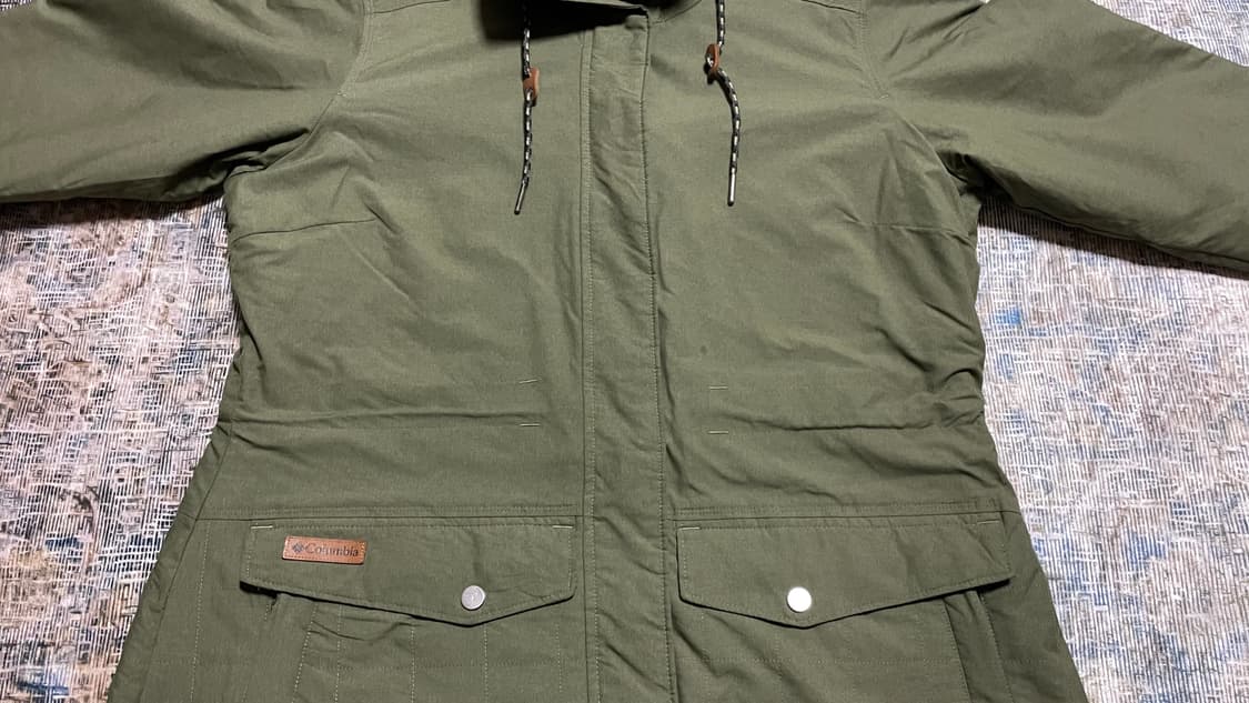 USA 00s 미국 빈티지 y2k 모리걸 컬럼비아 쉐르파 안감 후드 자켓 상품이미지6
