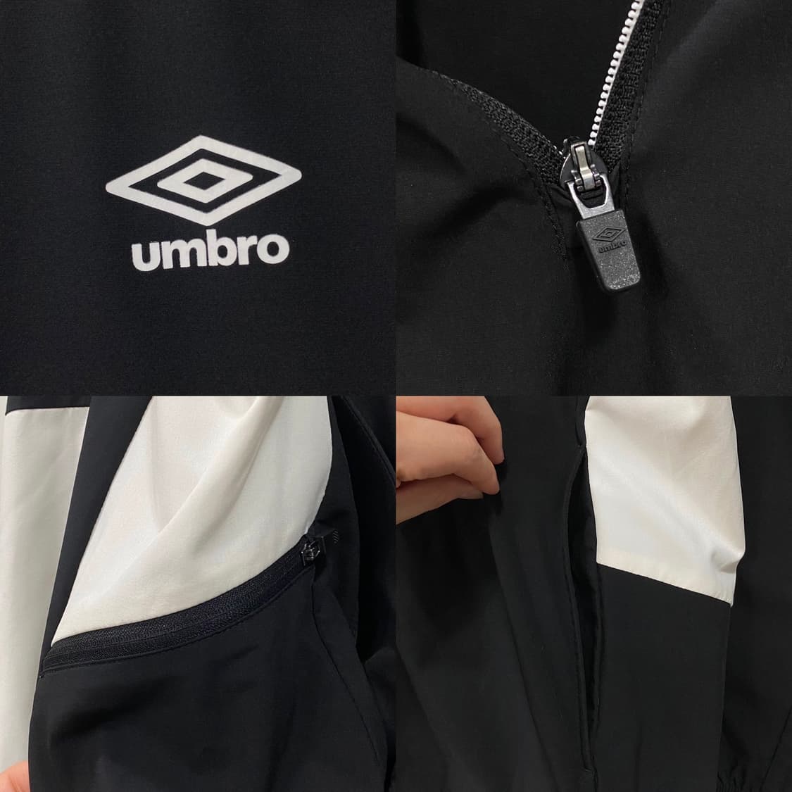 엄브로 워밍업 스트레치 하프집업 탑 상품이미지4