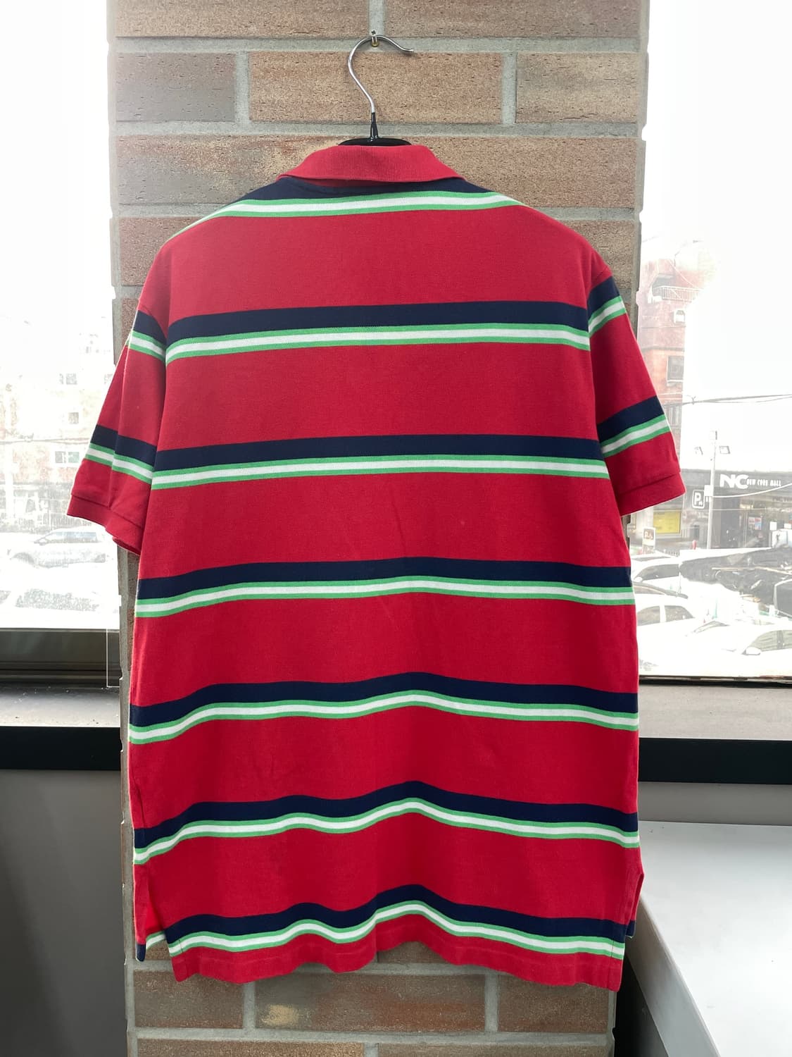 폴로 랄프로렌 스트라이프 카라 반팔 티셔츠 상품이미지6