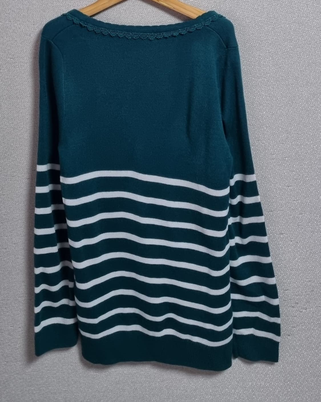 M ) 엑시즈팜 딥그린 니트 가디건 상품이미지2