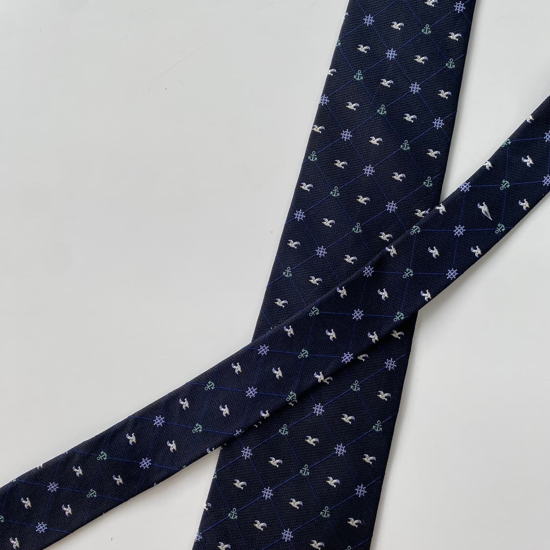 챕스 (CHAPS) 명품 정품 블랙넥타이 8.8cm 상품이미지4