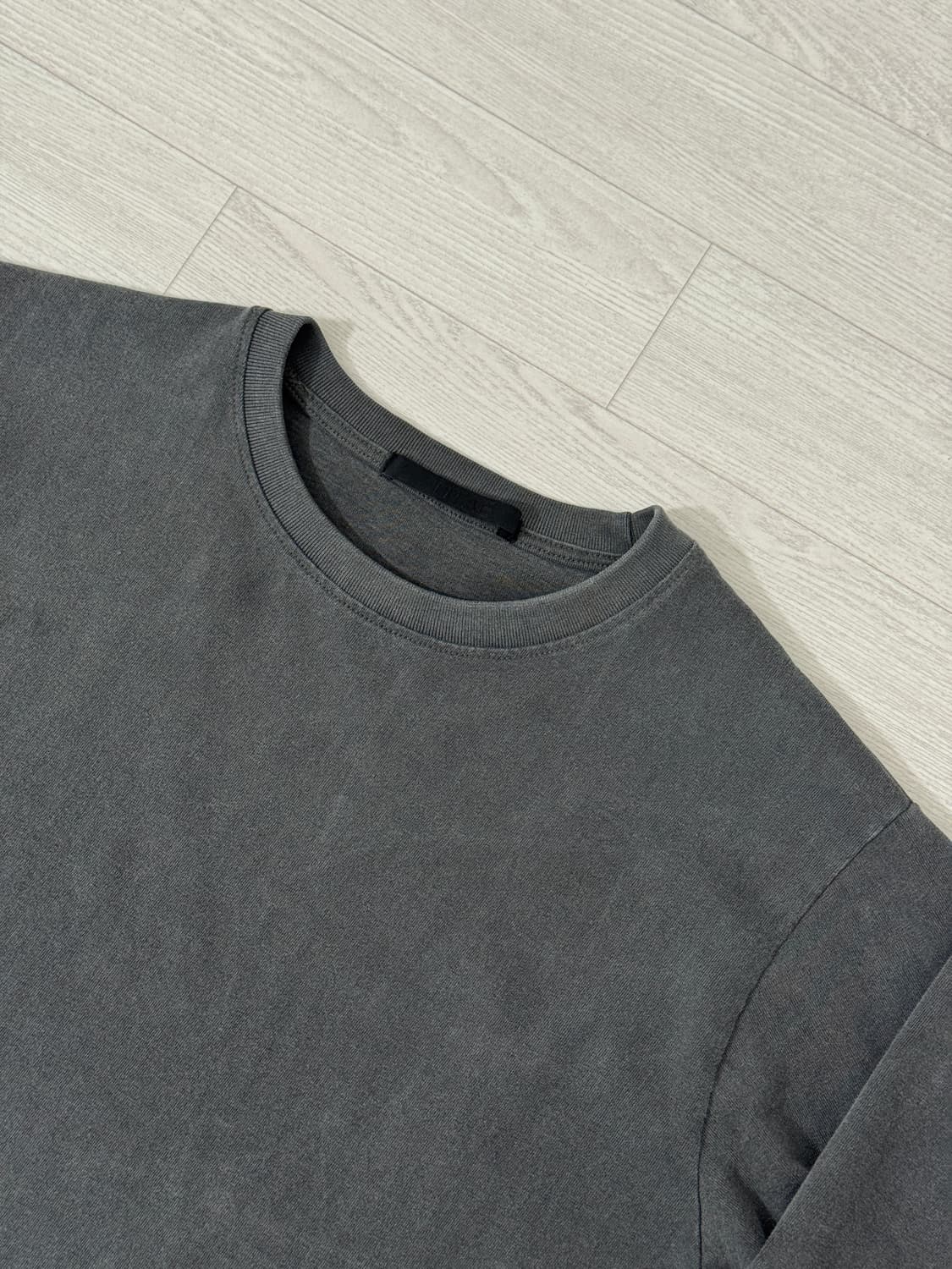 HTAE 90s 베이스먼트 롱슬리브 에이지드 블랙 M 상품이미지3