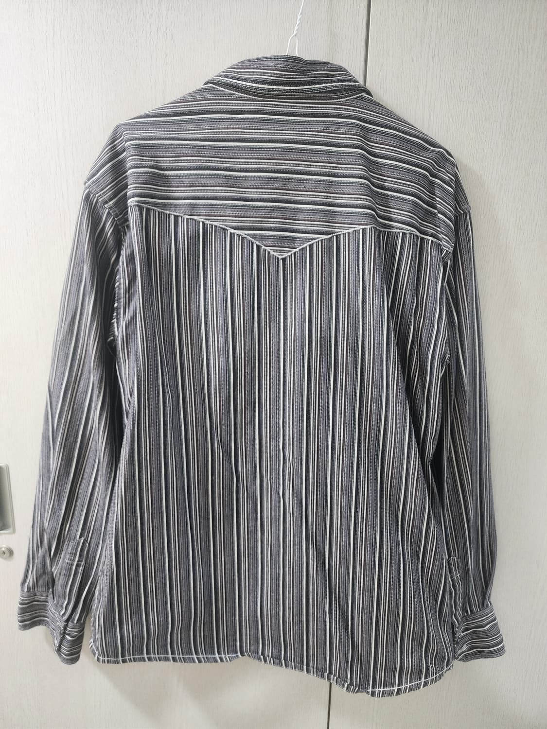 스트립  스트라이프 웨스턴 셔츠 자켓 상품이미지4