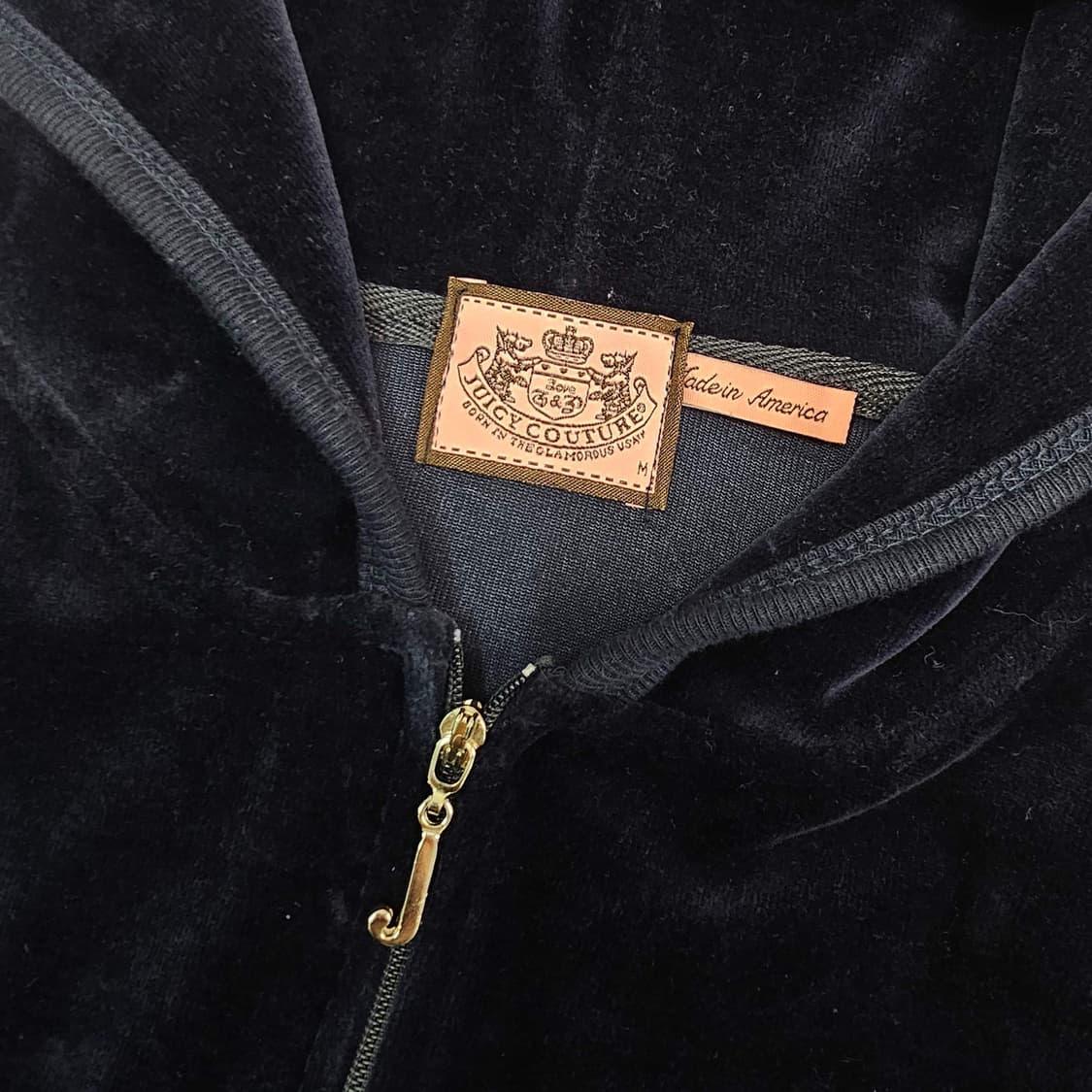 M Juicy Couture 네이비 벨벳 셋업 상품이미지5