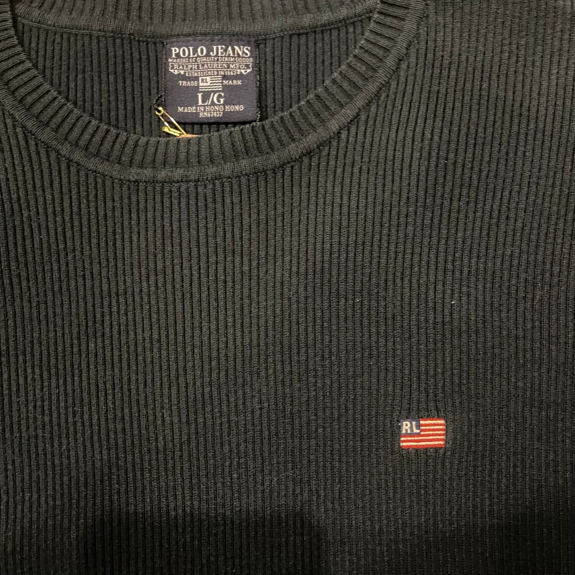 POLO JEANS   로고 와플티  상품이미지2