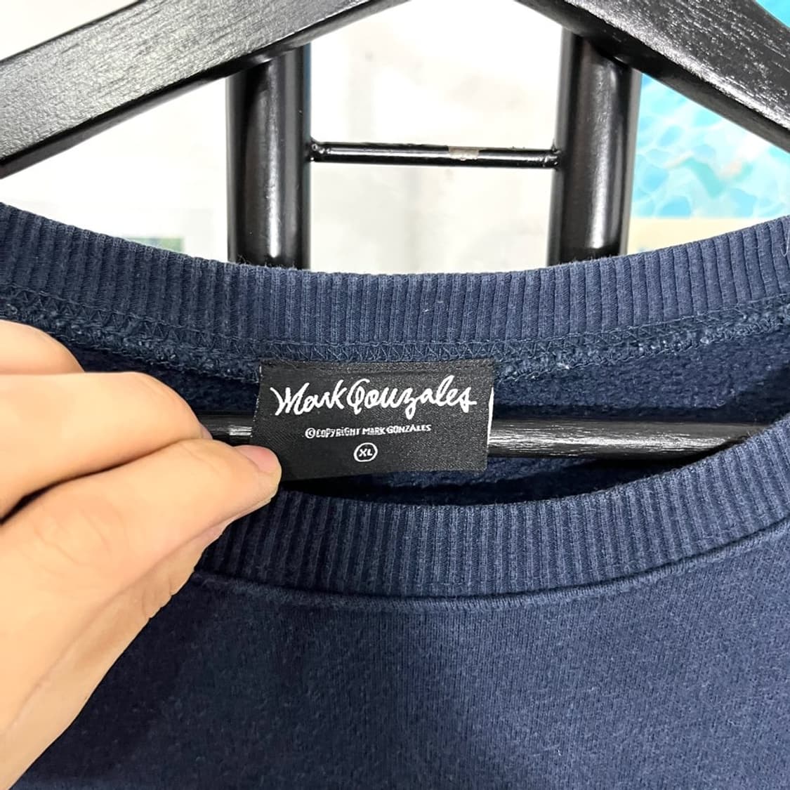 마크곤잘레스 스몰로고 맨투맨 상품이미지5