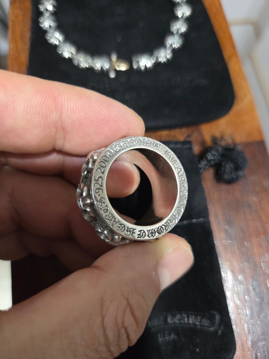 크롬하츠 BS플레어 스피너링 정품 상품이미지6