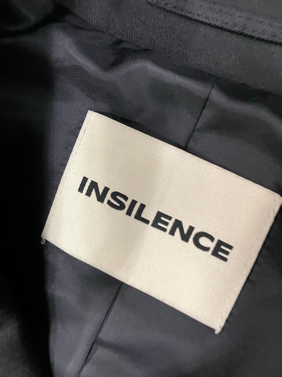 인사일런스 블랙 트렌치 코트 S 상품이미지8
