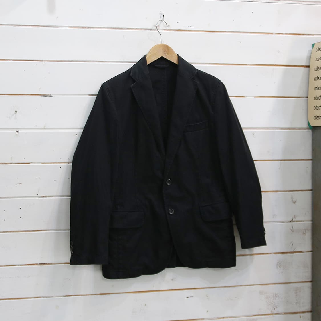 (착용컷) 유니클로 코튼 블레이져 (남성용 95) 상품이미지1