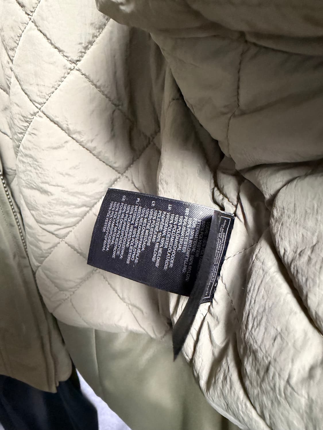 [m] 이지 시즌 1 카키 나일론 봄버 자켓 yeezy season1 상품이미지5