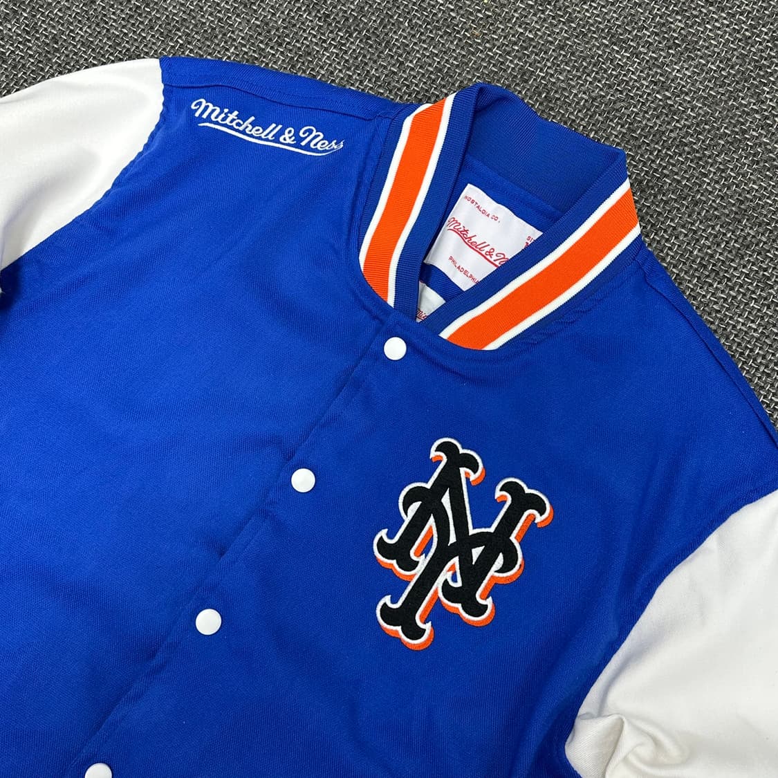 미첼앤네스 뉴욕메츠 빈티지 야구점퍼 M 상품이미지4