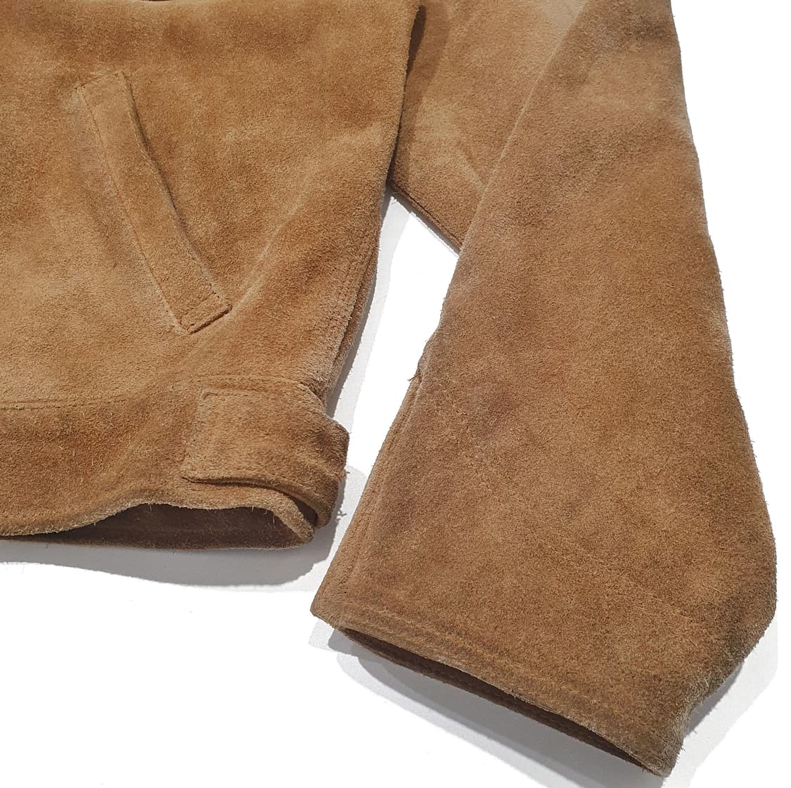 폴로 90s 덩가리 스웨이드 트러커  L (105-110) 상품이미지7