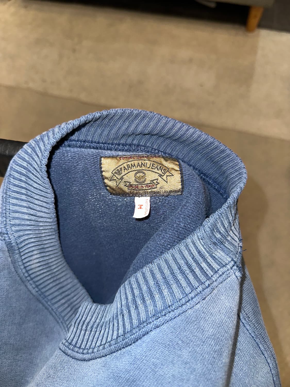 90‘s Armani Jeans logo Italy sweatshirt 상품이미지10
