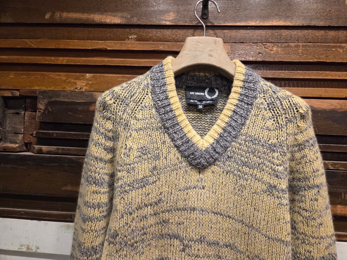 프레드페리 라프시몬즈 크리켓니트 상품이미지8