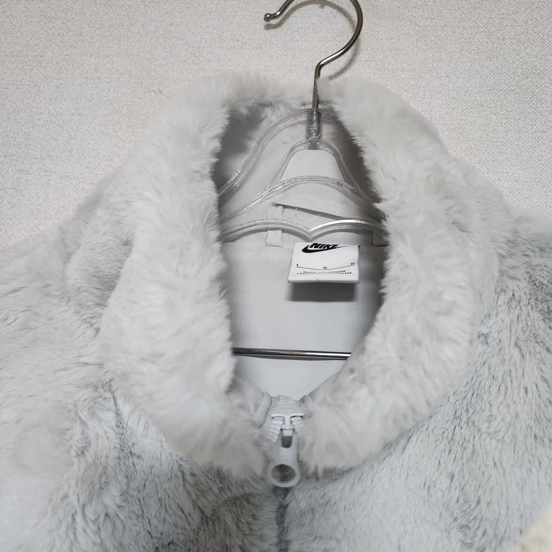 나이키 스우시 보아털 플리스점퍼 90/  L 상품이미지3