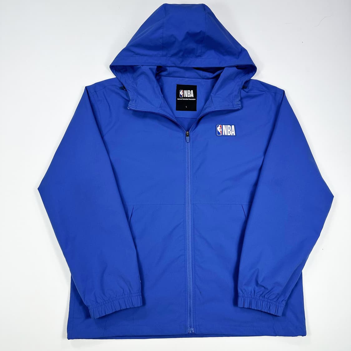 nba 블루 풀오버 바람막이 자켓 (실측 XL) 상품이미지2