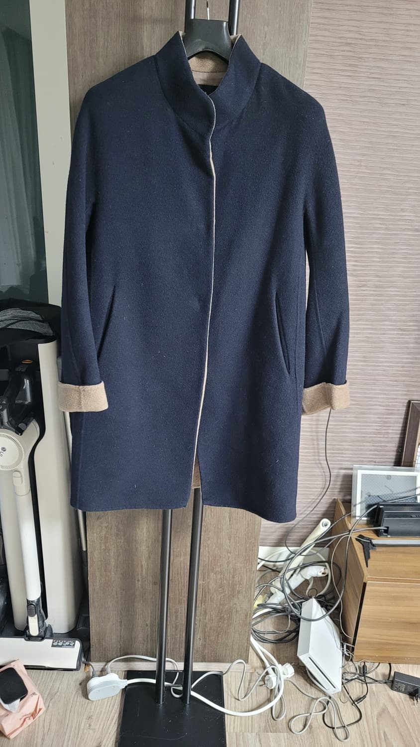 닥스 여성 핸드메이드  모+캐시미어 코트-66사이즈 상품이미지5