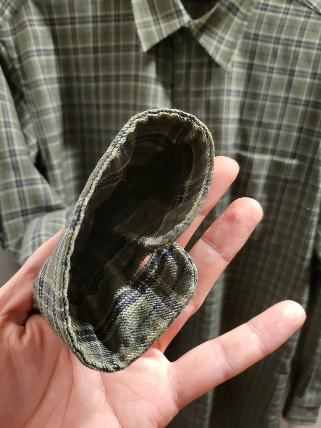 입생로랑  체크 셔츠 상품이미지4