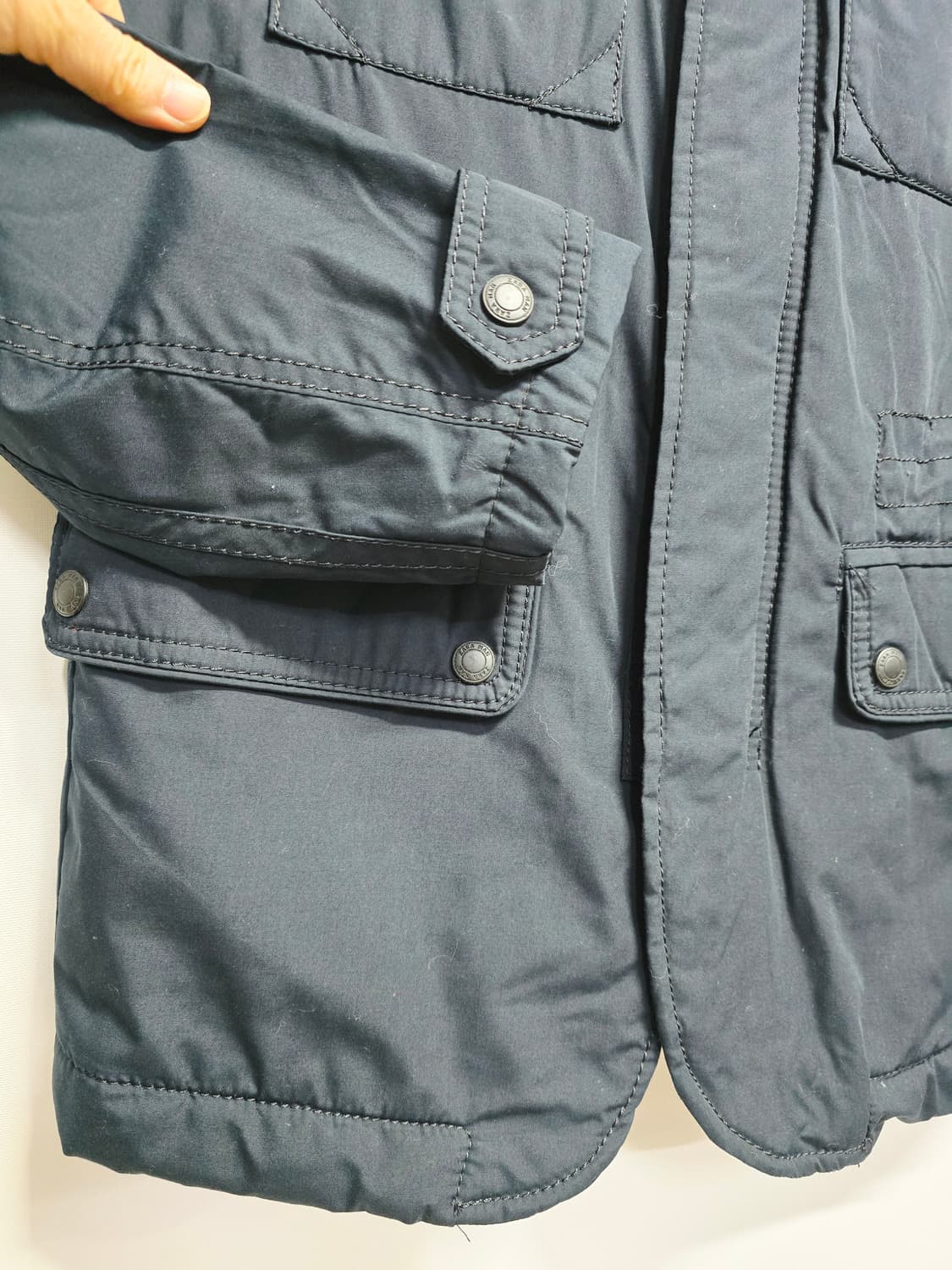 자라 ZARA 네이비 남성 야상 자켓100 상품이미지2