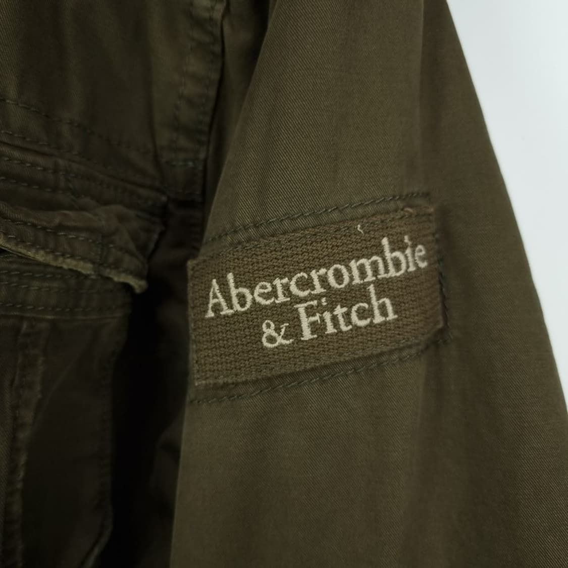 [아베크롬비] 빈티지 가공 밀리터리 멀티 포켓 후드 코튼자켓 M19809 상품이미지6