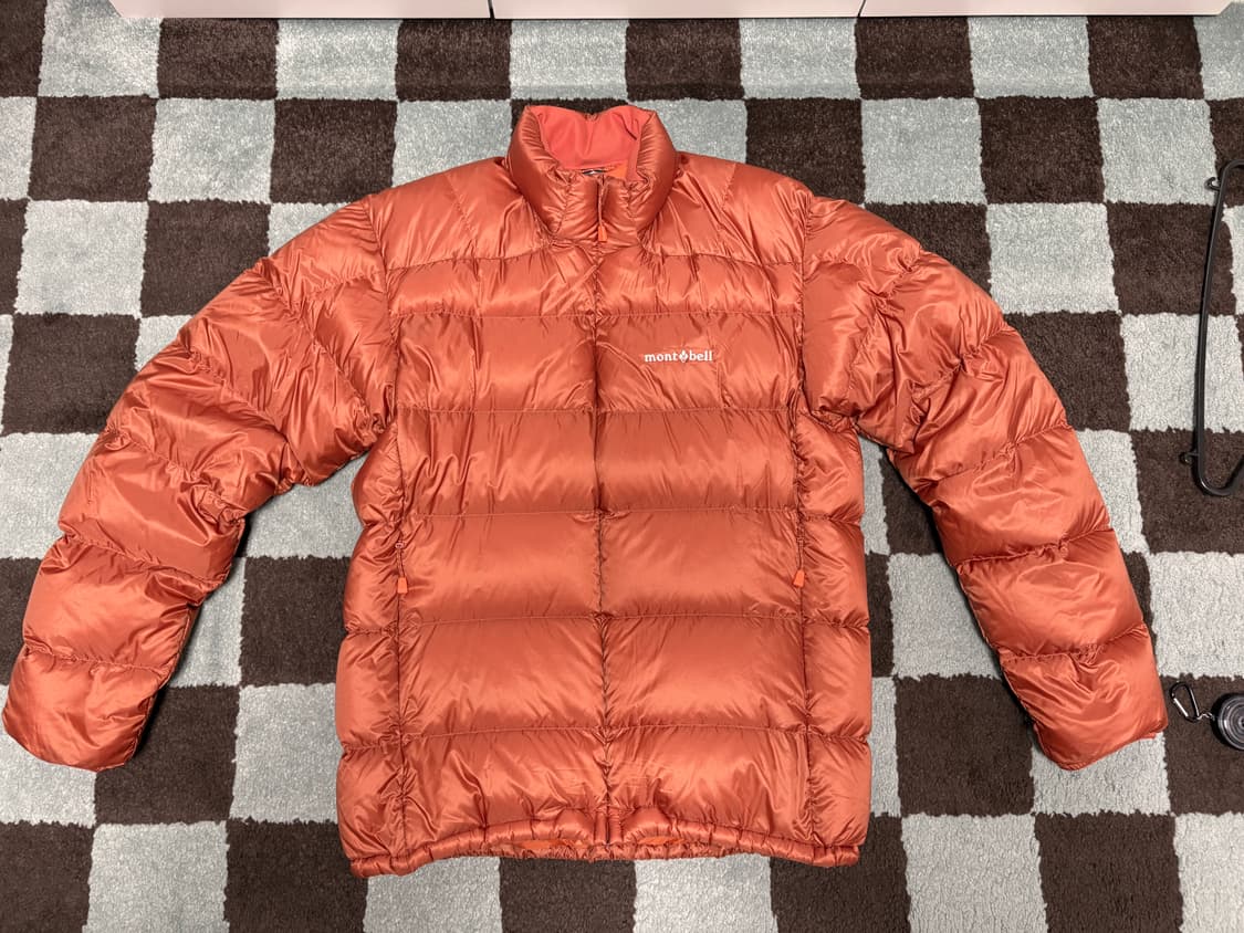 몽벨 라이트 알파인 다운재킷 브릭 라지 상품이미지3