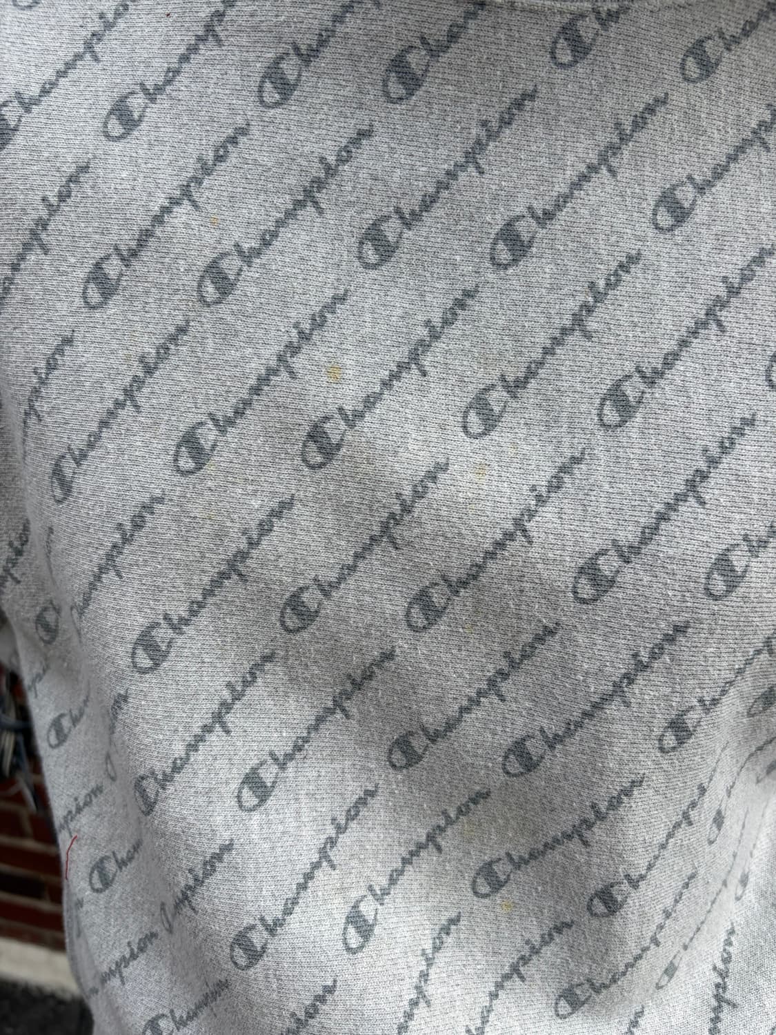 Champion 올오버 로고 리버스 위브 M 상품이미지4