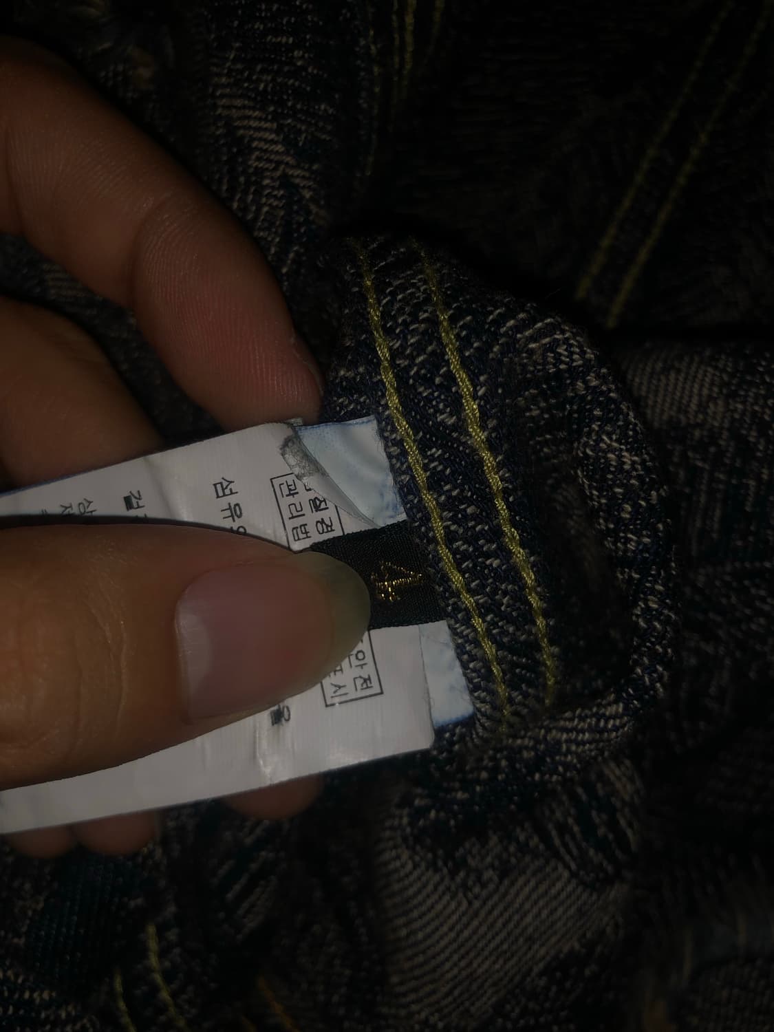 캐피탈 12온즈 페더 데님 3세대 자켓 인디고 4사이즈 상품이미지8