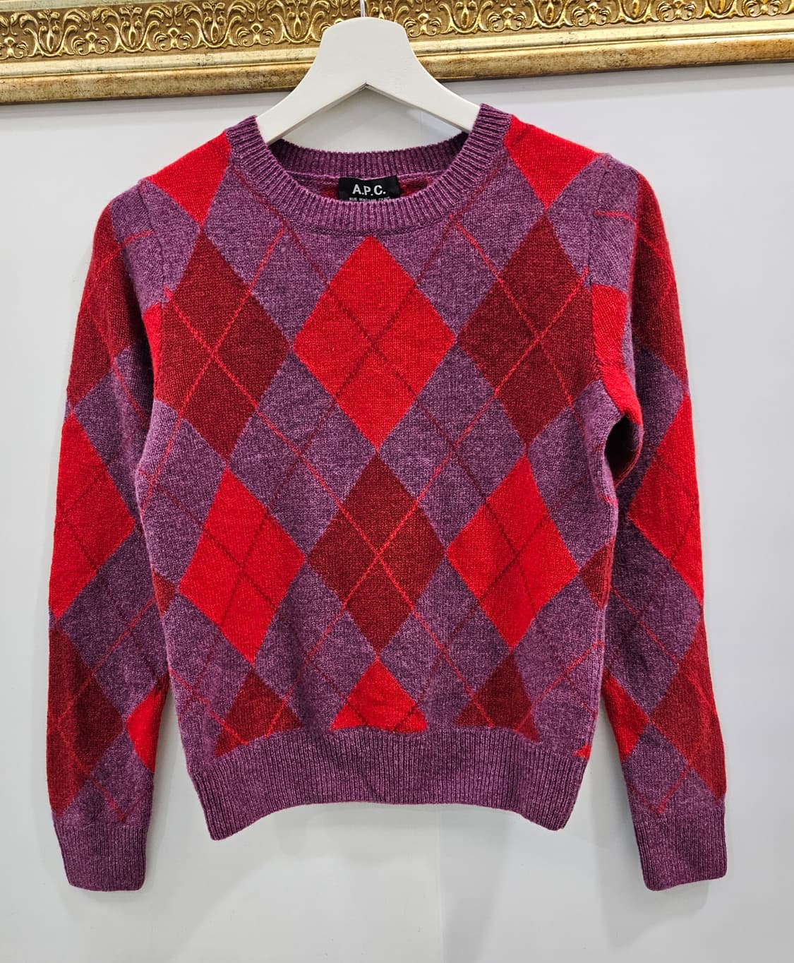 아페쎄 울 니트 스웨터 상품이미지1