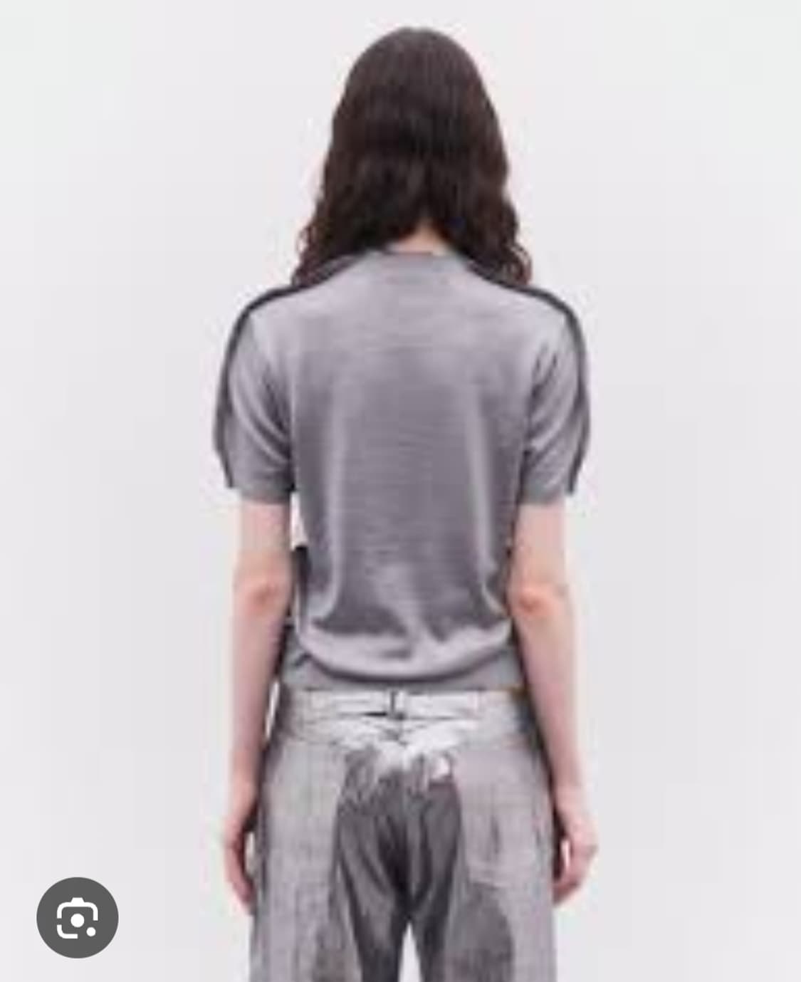 JUNYA WATANABE  준야와타나베 꼼데가르송 2025 메탈릭  티 상품이미지4