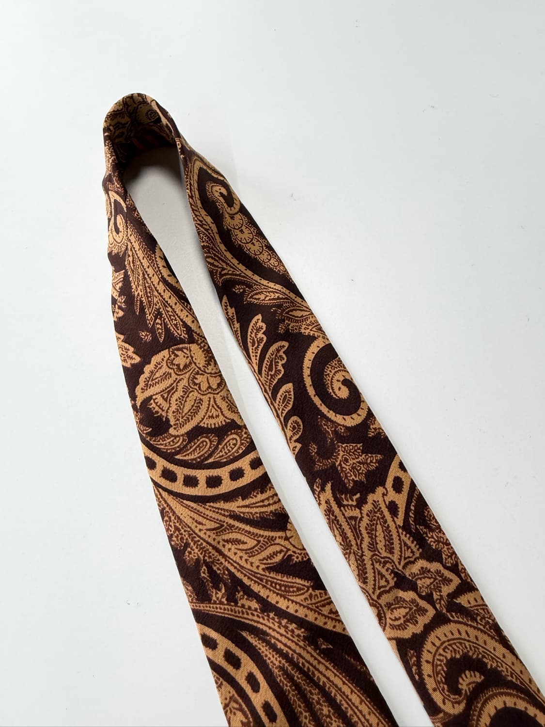 Vittorio Como 빈티지 실크 넥타이 8.7cm 상품이미지6