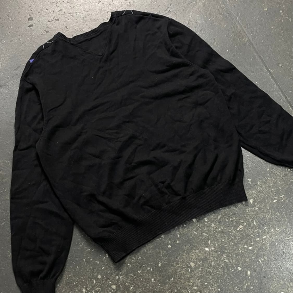 100 타미힐피거 아가일 니트  상품이미지5