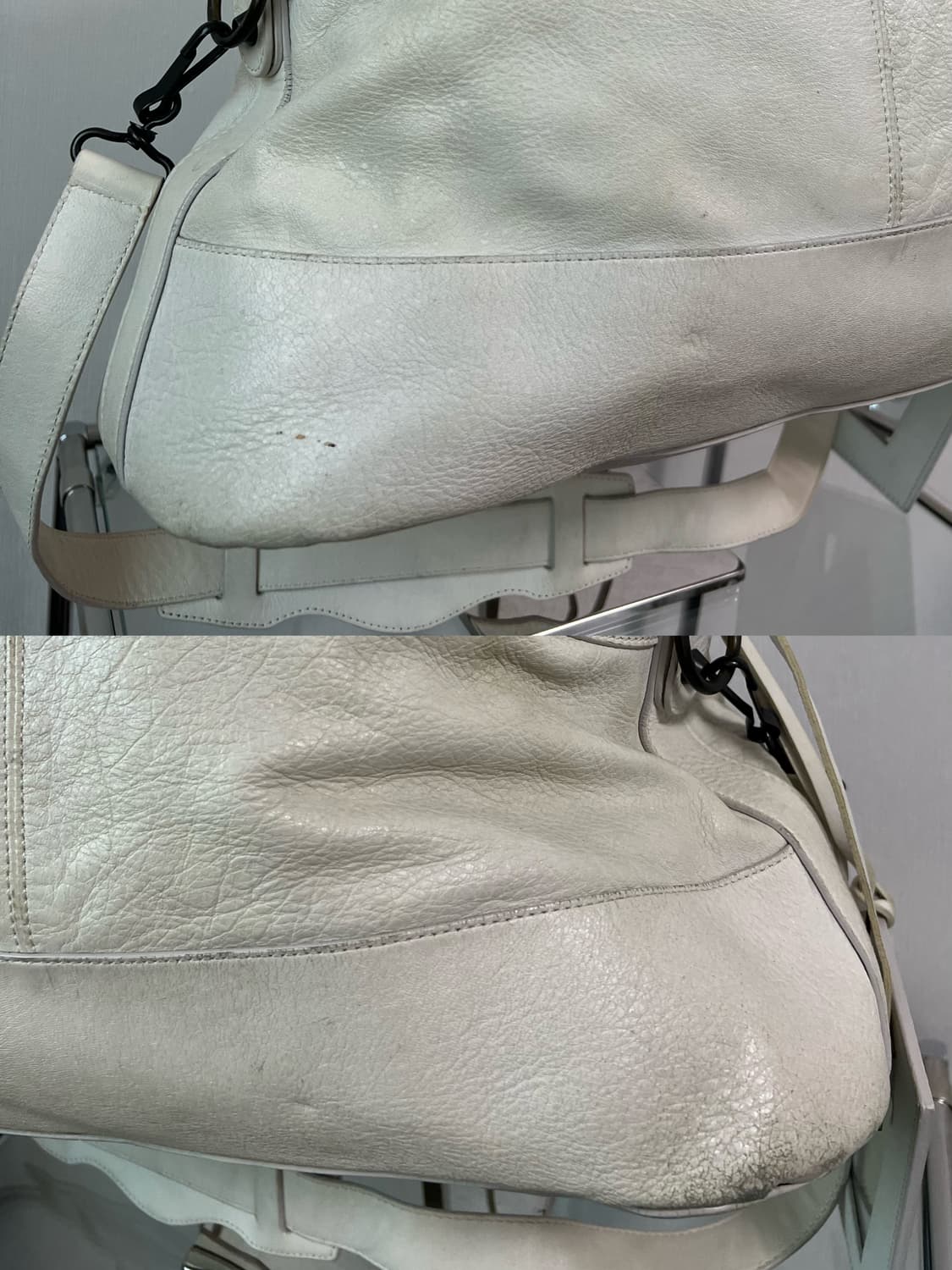 발렌시아가 자이언트 보울러 모터백 상품이미지9