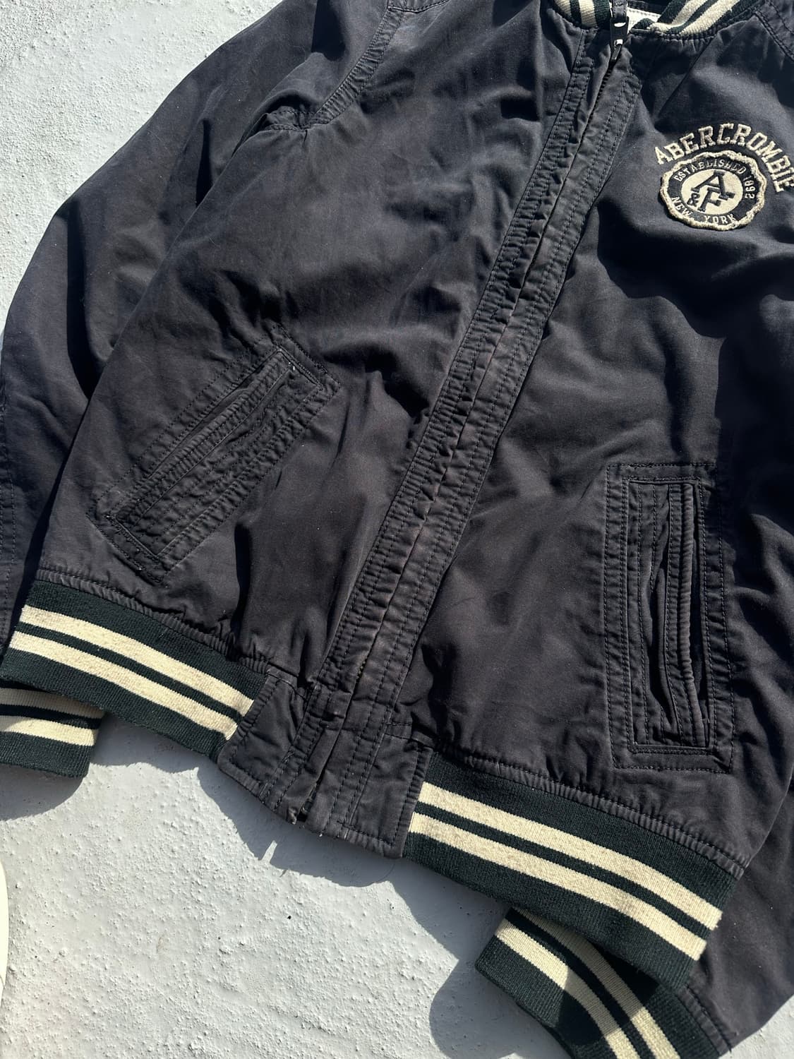 아베크롬비 바시티 봄버 야구잠바  상품이미지4