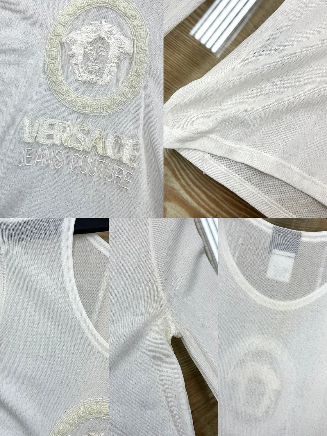 베르사체 메두사 메쉬 탑 상품이미지8