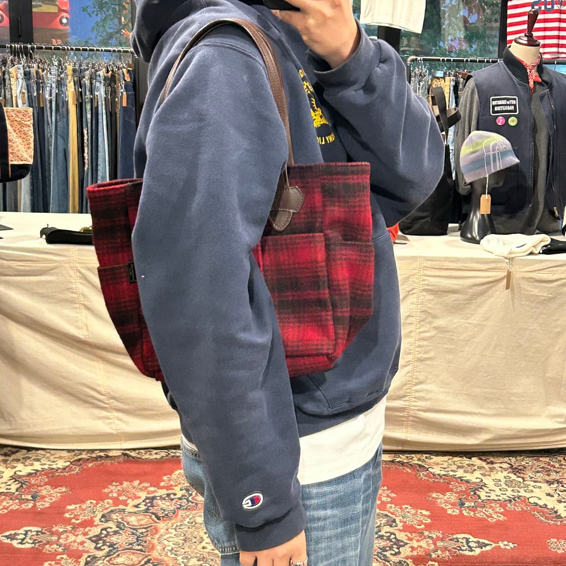 요시다 포터 포터 걸 울리치 패브릭 토트백 가방 상품이미지10